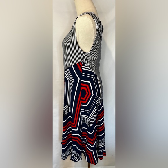 Maeve Anthropologie NWT Cameron Asymmetric Swing Dress - Picture 4 of 8